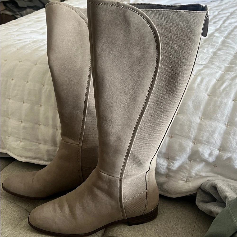 Louise et Cie Beige Over the Knee Boots - Picture 2 of 2